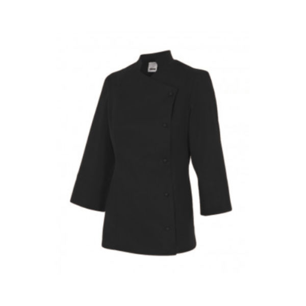 chaqueta de cocina mujer MELISA negro